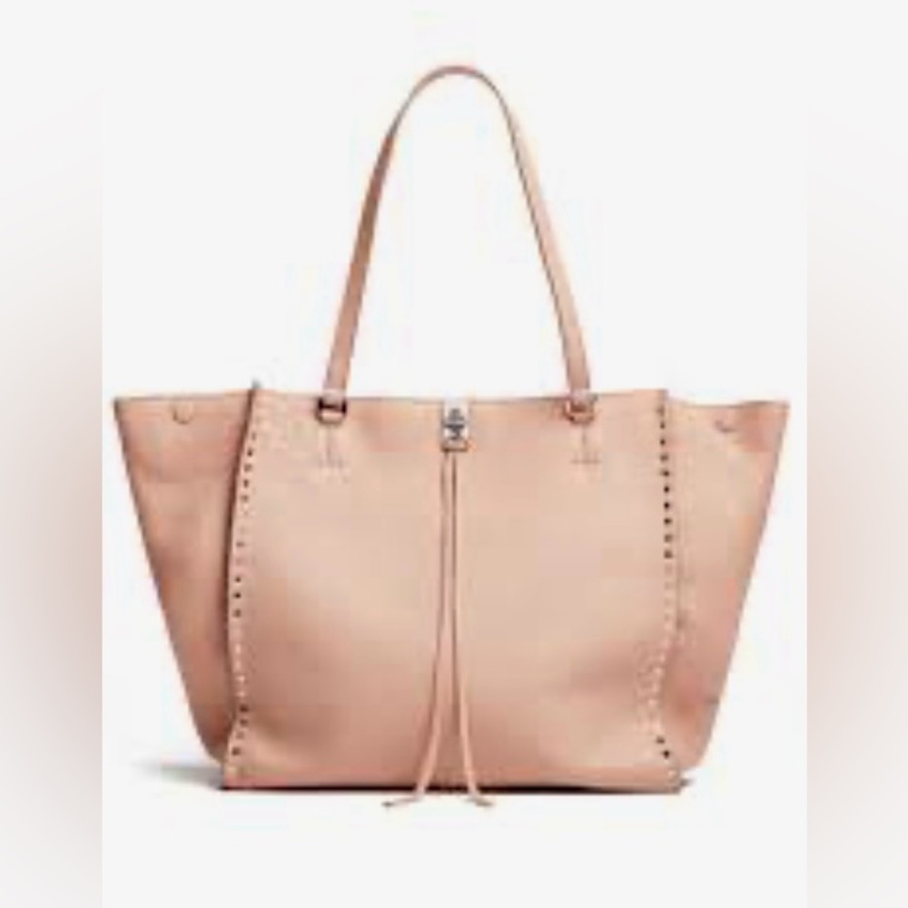 🌾 Rebecca Minkoff Large Studded Convertible Darren Tote Bag